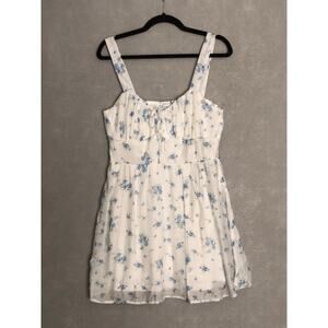 And Now This Smocked Sundress Floral Mini Junior Girls Large